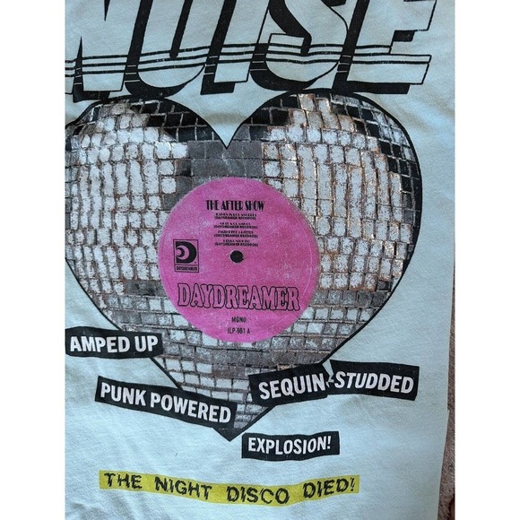 DAYDREAMER Women's - XL -Pure Noise VoL. 2 Merch Graphic Tee Icy Moon - Picture 5 of 8